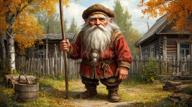 Дворовой — дух, охраняющий хозяйственный двор.
