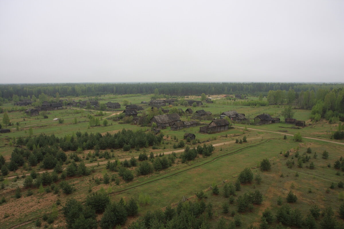 Мертвая деревня в глухих костромских лесах