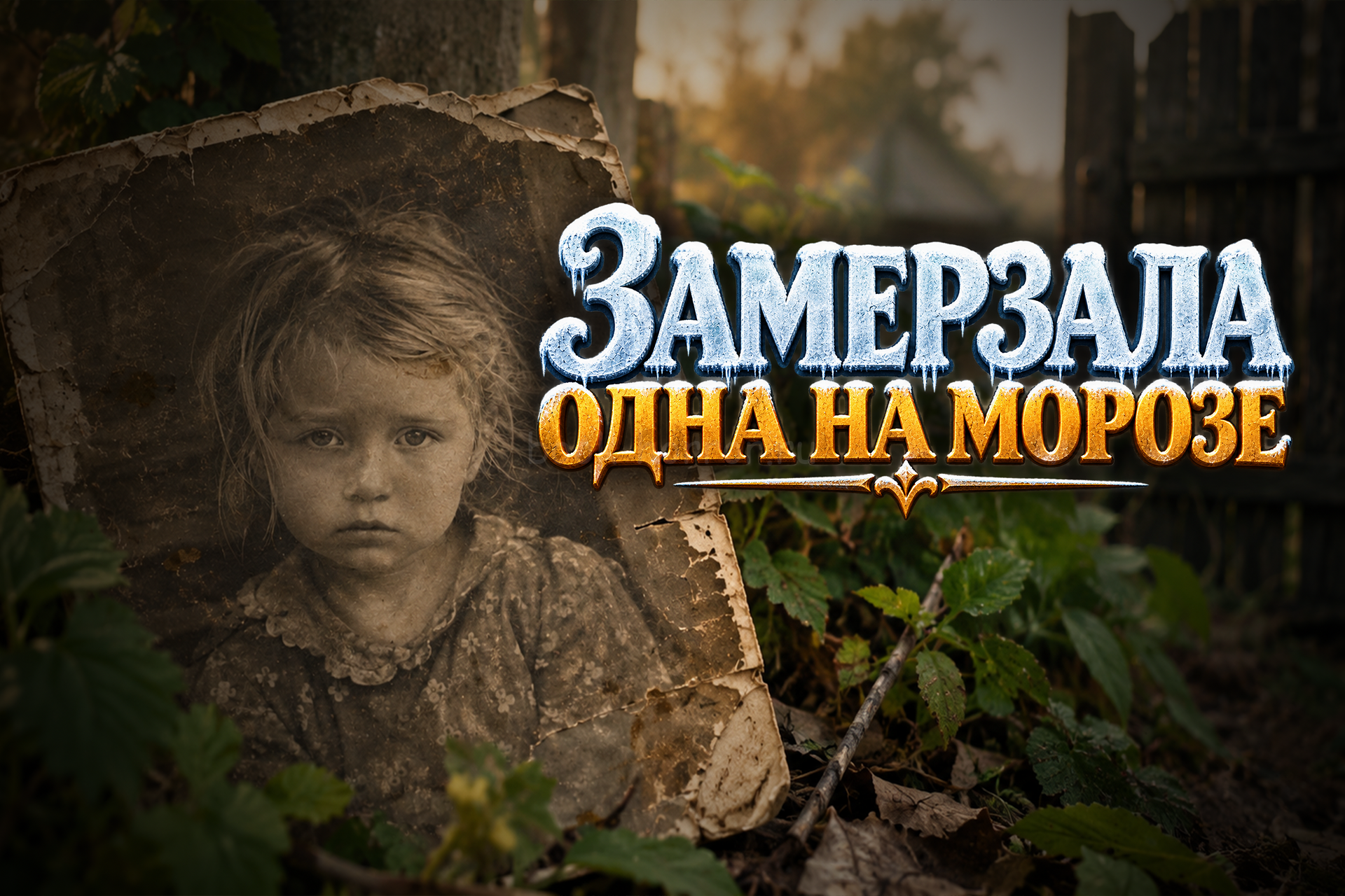 Лида одна замерзала на морозе. Мать и отец в это время пили.